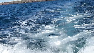 stepmother fucks stepson on boat in open sea