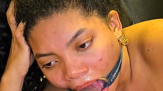 Giving Blowjob with Deepthroating, and Drinking Piss While Six Months Pregnant