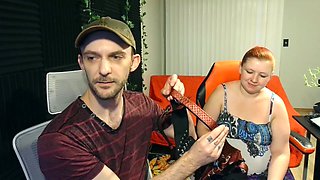 Sikelob BBW SSBBW Strap on Dildo Harness Unboxing and Femdom Clip