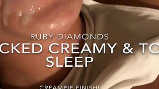 He Fucks Me Creamy & To Sleep - Creampie Finish - Came 4 Times- Tinder Fuck