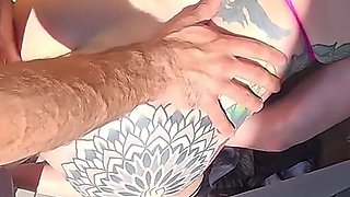 Dickflash Creampie After Anal 1/4 Destroyed by 9 Inch Big Dick Dickflash Roof Adventure, Delivery Guy