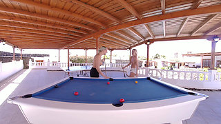 Marie & Chloe - Topless Pool