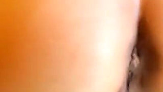 Busty Latina Homemade Pussy Gape and Big Dildo Playing POV