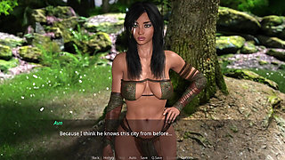 The Lust City #55 - Beautiful Brazillian Ebony Gives Me A Handjob While She Torch Herself