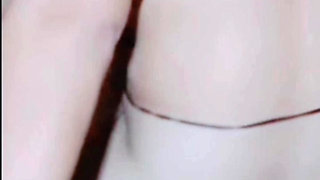 There was no one at home, I felt very much like having sex, you made a video call to your friend.