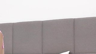 Monika May Interracial BBC Blowjob and Handjob