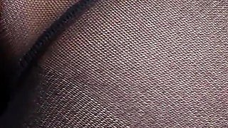 Pantyhose on my ass + your sperm