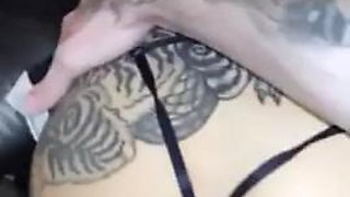 Dressed up as a hotel maid to fuck a stranger. Real cheating wife