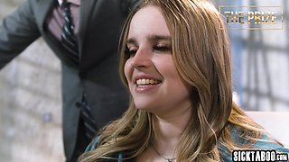 Arousing FATTY Codi Vore riding big hard penis