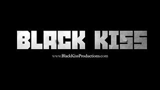 Black Kiss Swallows Cum on First Date - Amateur Blowjob & Rough Face Fuck