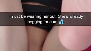 Real Cheating Neighbor Fucks on Snapchat While Husband at Work -richelle Rose