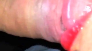 Milking My Husband's Cock and Licking All the Cum