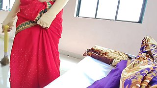 Hot Sexy Indian Maid Maid Kanta Very Hard Fuck with Boss