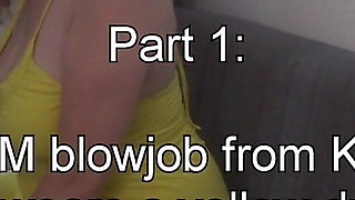 Yellow Dress & Hungry Throat: Karla’s CFNM Blowjob, Tit-cum Worship & Pounded Face