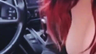 Smoking Blowjob in Car After the First Date