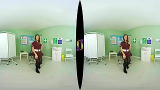 After Care; Nurse Striptease Solo Patient Petite Small Tits