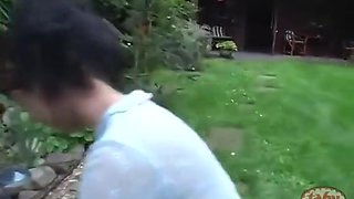 Group Insemination With Exit To The Face