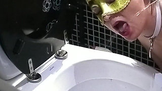 Slave Slut Mouth Served as a Toilet