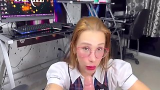 Short Uniform And Cock Desire: Naughty Gets Fucked Mercilessly
