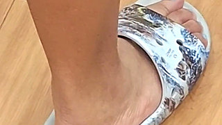 At the Line Admiring Feet as Cures