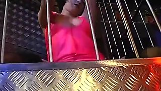 Ggg - She Dances With The! Horny Brunette Likes To Be Fucked Hard In Leather! Gangbang!