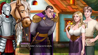 Veteran MagicNuts plays around with a fake dick in this animated fantasy by MissKitty2K