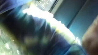 Blowjob in bus from ginger