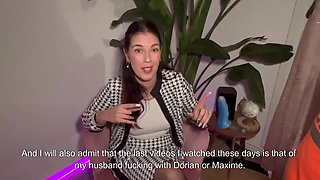 French Pegging I Answer His Questions Then I Fuck His Ass with My Strap-on