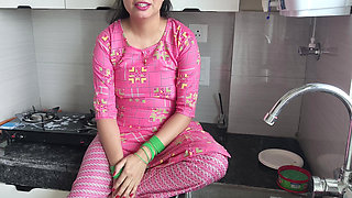 Hot XXX Stepmom Talking in the Kitchen