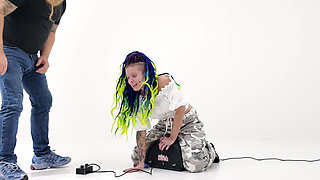 Sybian Test and Blowjob on Daddy