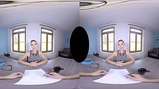 German doesnt want to go to the employment office: Blowjob, Cowgirl  Babe VR Porn