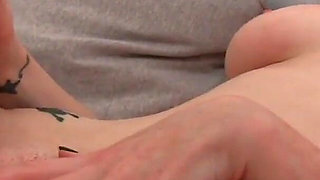 After the gym she gets fucked by her friend and her dildos