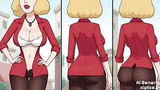 Ai cartoon style