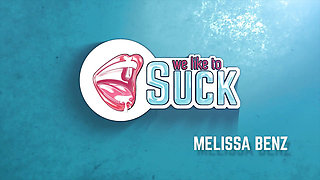 Flexible Fitness Chick Melissa Benz Ditches Her Workout To Suck Cock Before Pussy Slamming