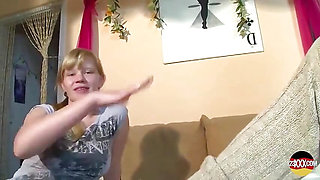 Shy German Teen Gets Pounded Hard