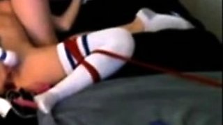 Bondage, Blowjob and Masturbating on Webcam