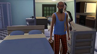 Stepdad and daughter, taboo SIMS 4