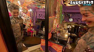 I Get My Nipple Pierced And Pay With Anal Sex - Tattoo Girl Get Extreme Piercing - Lily Lu