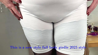 Aunty Sandra Wearing a Soft Girdle