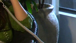 Katie Morgan Takes a Load on Her Boobs