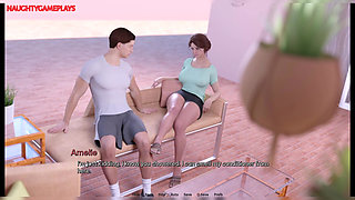 Lucky Dude Has a Sexy Thick and Curvy MILF as Landlady and They Both Fuck in Secret - HeartProblems 29 By Xenorav