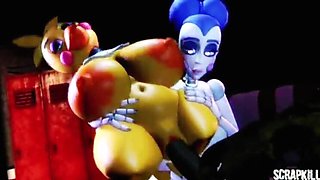 Ballora's Sexy Life in 3D