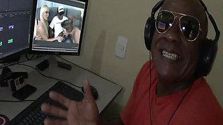 Raunchy MILFs interracial mind-blowing adult video