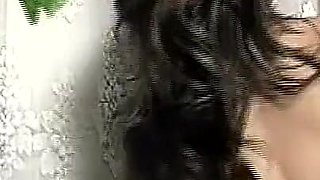 Beautiful Sexy MILF with Perfect Tits and Pussy Stripe Fingers Herself and Enjoys