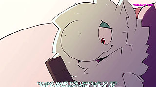 Slayed by the Snake - Hard Pussy Creampie In Cowgirl ( Cartoon )