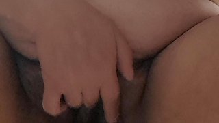 The Dildo Goes All the Way Into the MILF's Vagina