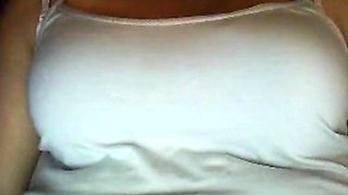 Italian Amateur With Big Tits on Webcam