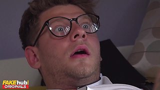 FAKEhub - University schoolgirl stuck in the friendzone ultimately gets to tear up his teenie dreamgirl