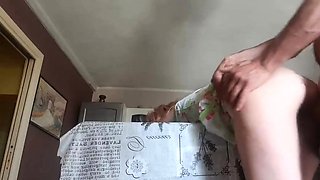 Italian Blonde MILF Takes on a Big Cock Early Morning
