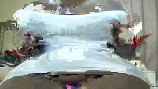 African SSBBW Masturbating and Bouncing Her Big Boobs